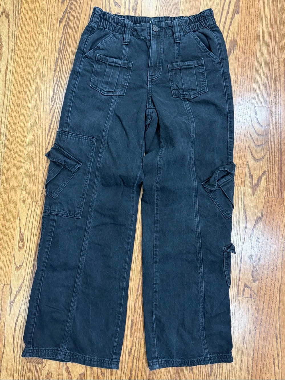 BDG Black Y2K Cargo Pants